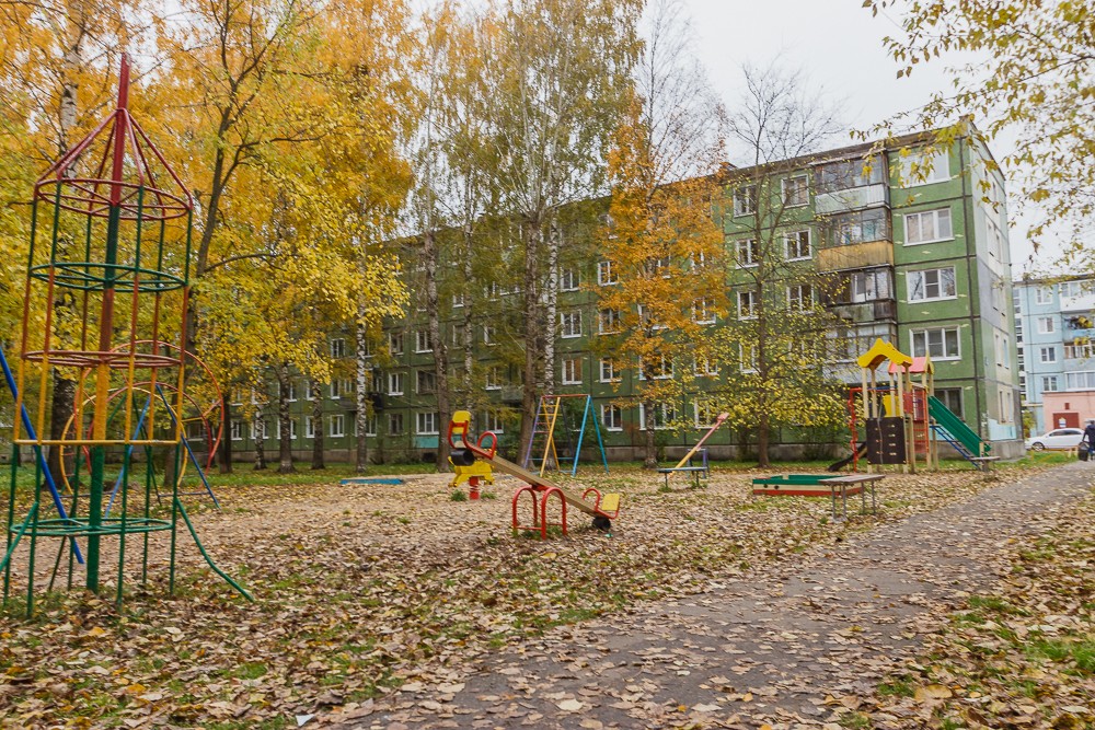 обл. Вологодская, г. Вологда, ул. Текстильщиков, д. 21В-придомовая территория