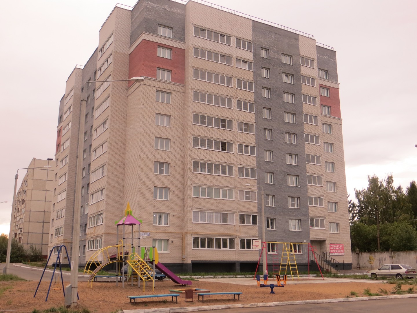 Респ. Чувашская, г. Новочебоксарск, ул. Восточная, д. 21Г-фасад здания