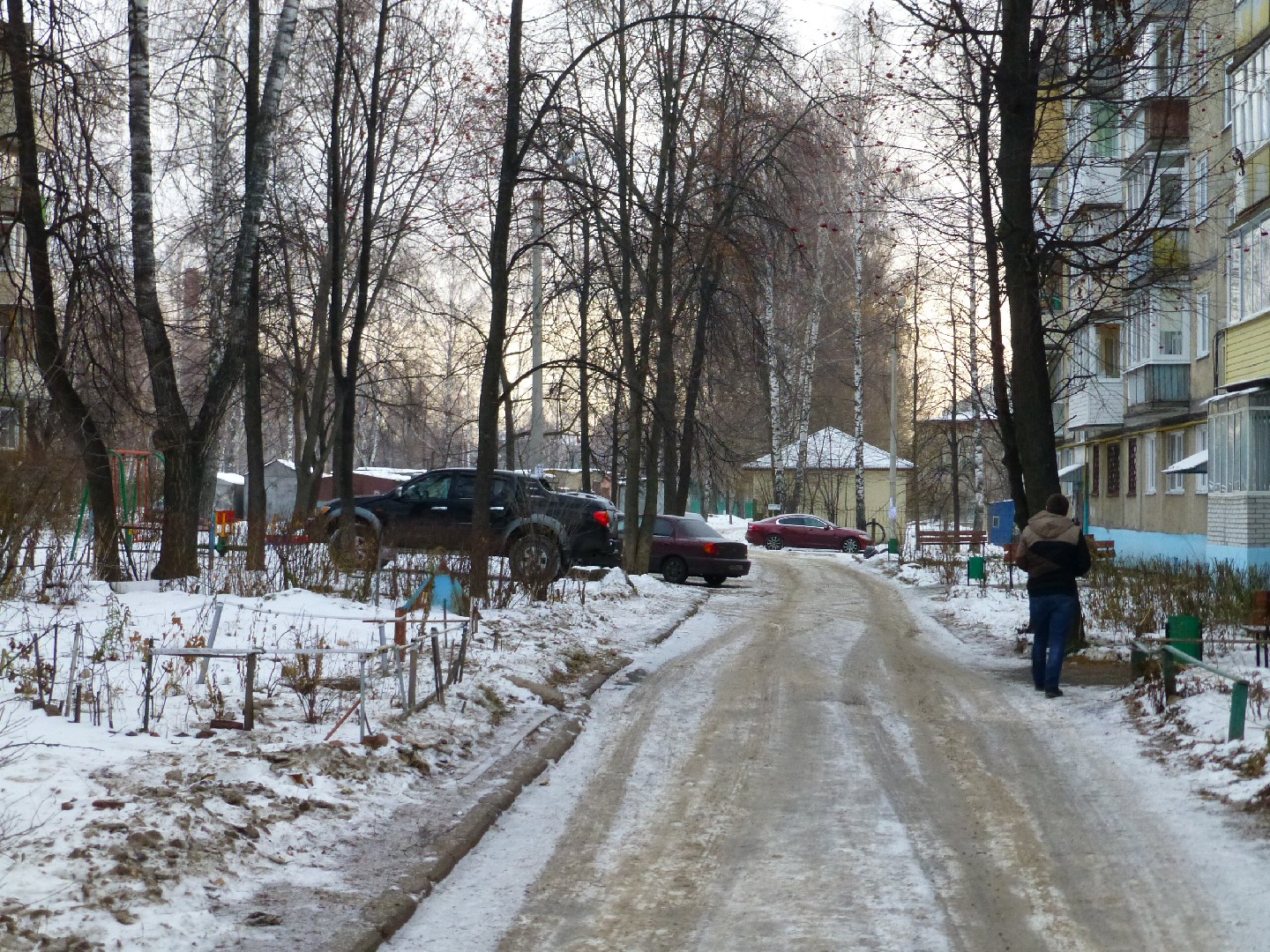 Респ. Чувашская, г. Чебоксары, ул. Гузовского, д. 6-придомовая территория