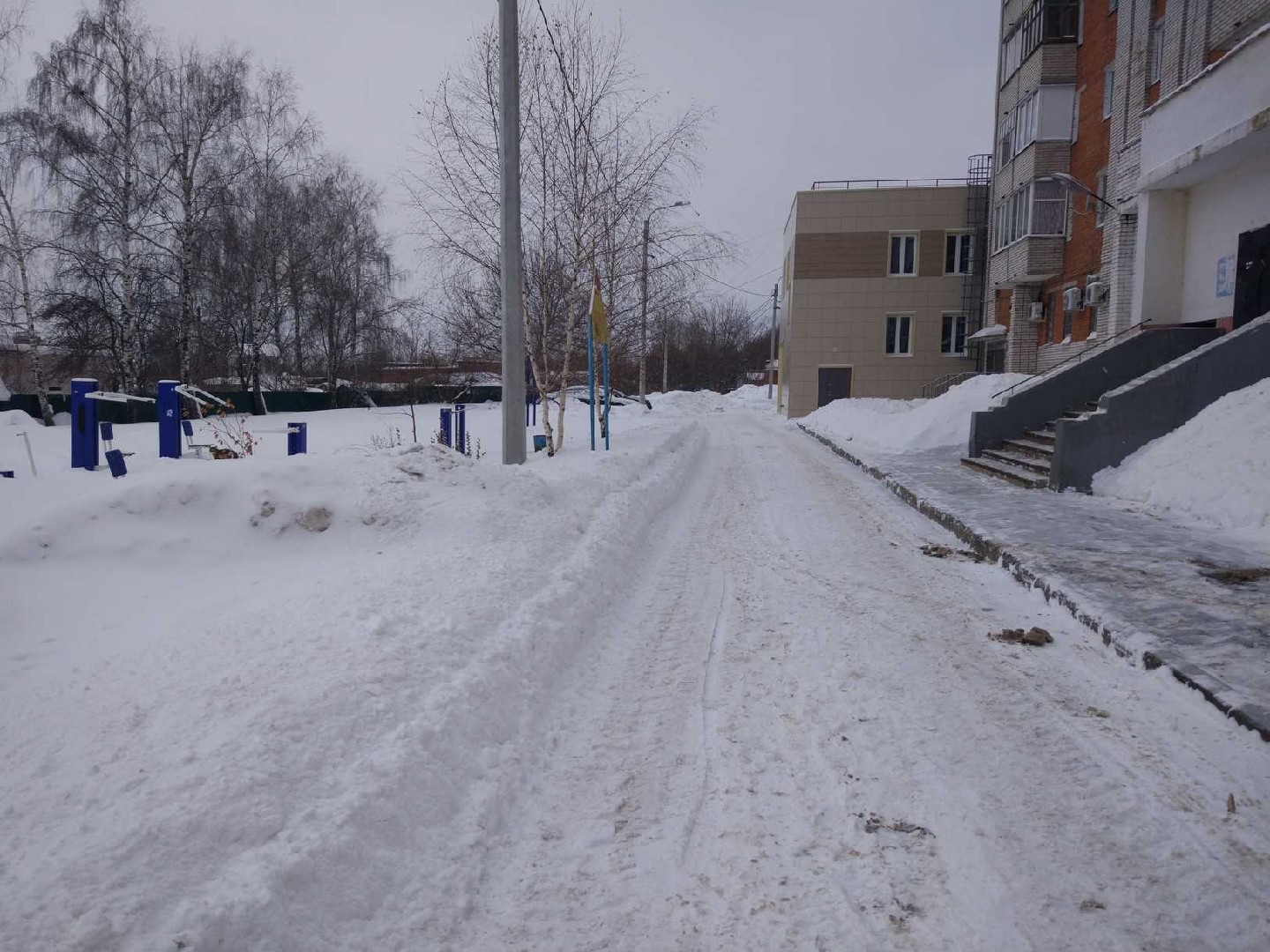 Респ. Чувашская, г. Чебоксары, пл. И.Ф.Скворцова, д. 4-придомовая территория