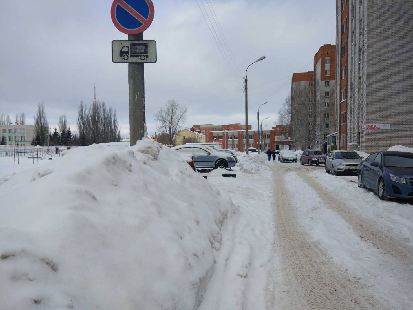 Респ. Чувашская, г. Чебоксары, пр-кт. Мира, д. 84-придомовая территория