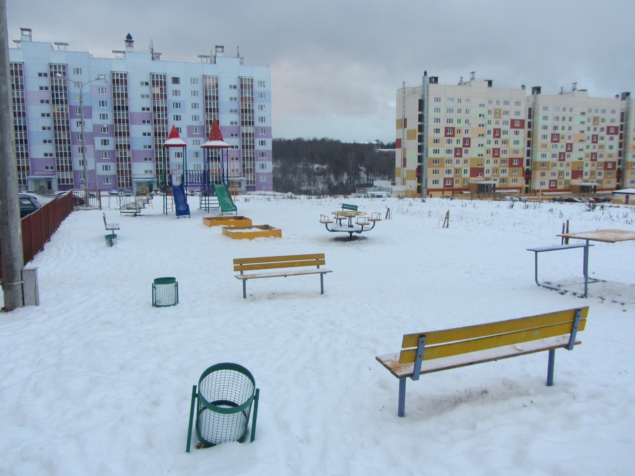 Респ. Чувашская, г. Чебоксары, ул. П.В.Дементьева, д. 3-придомовая территория