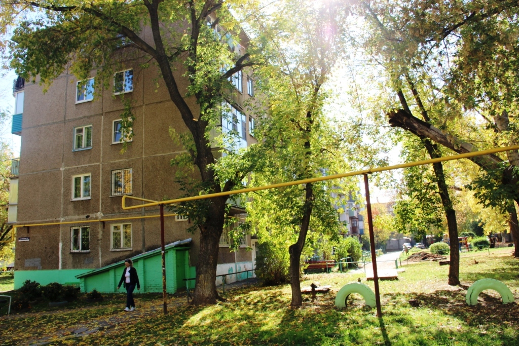 край. Алтайский, г. Барнаул, ул. Георгия Исакова, д. 117-фасад здания