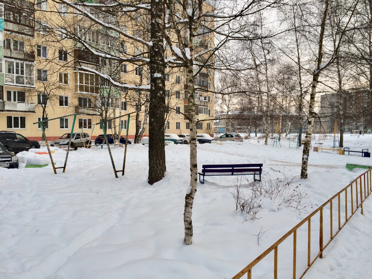 обл. Ярославская, г. Переславль-Залесский, ул. Кооперативная, д. 58-придомовая территория